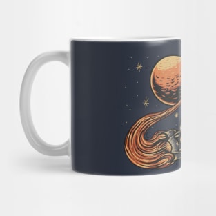 Astronaut Skater Mug